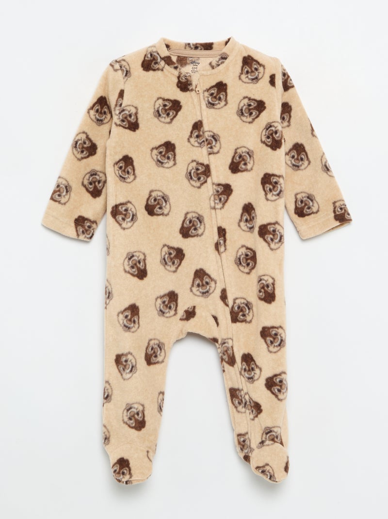 Pack de 2 pijamas de dormir 'Disney' Beige - Kiabi