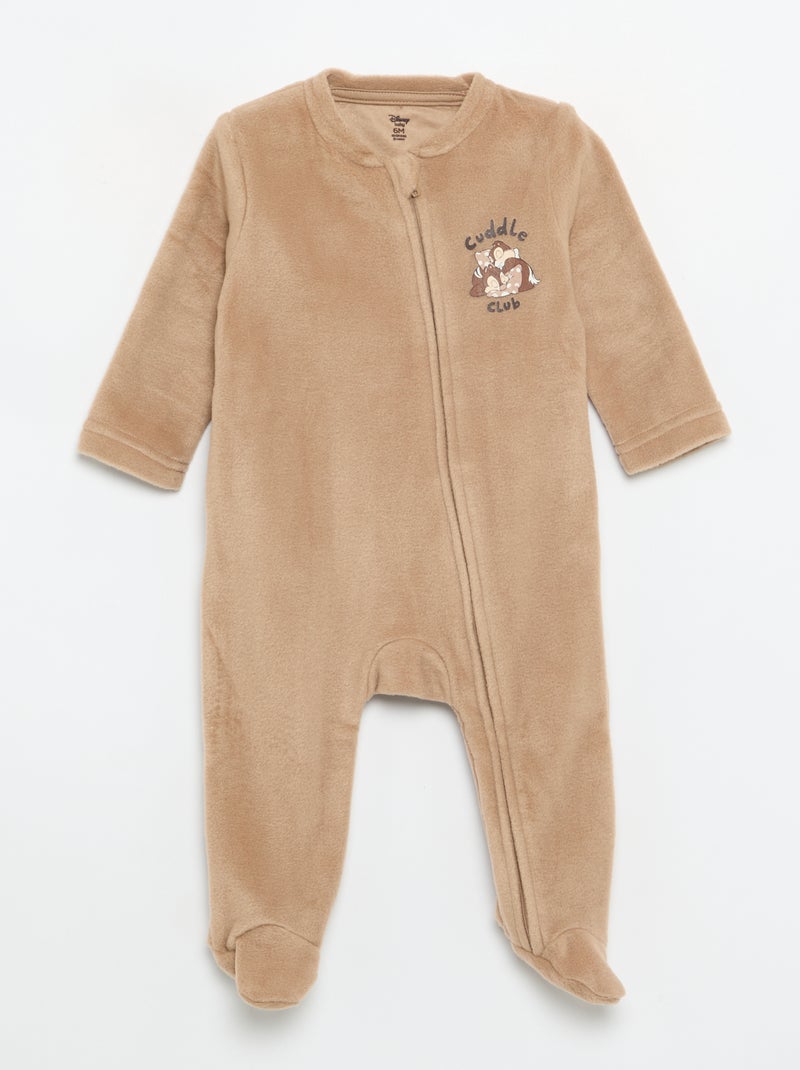 Pack de 2 pijamas de dormir 'Disney' Beige - Kiabi