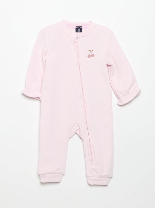 Pack de 2 pijamas de forro polar - Kiabi Pack de 2 pijamas de forro polar - Kiabi