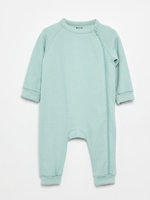 Pack de 2 pijamas de punto pointelle grueso - Kiabi