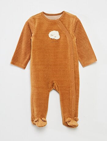 Pack de 2 pijamas de terciopelo