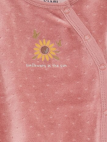 Pack de 2 pijamas de terciopelo