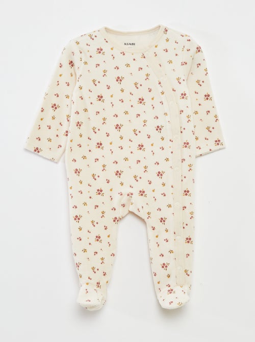 Pack de 2 pijamas de terciopelo - Kiabi