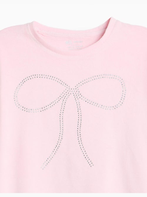 Pack de 2 pijamas de terciopelo, mo fashion - Kiabi