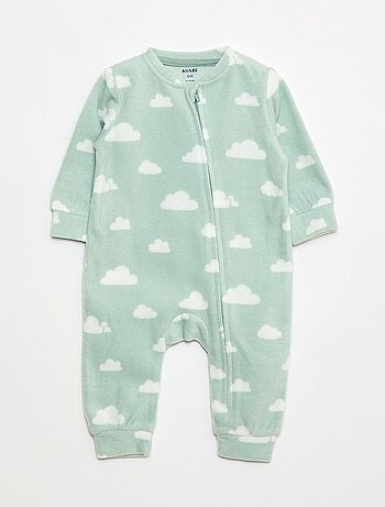 Pack de 2 pijamas enterizos de forro polar - 2 piezas