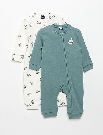 Pack de 2 pijamas de forro polar