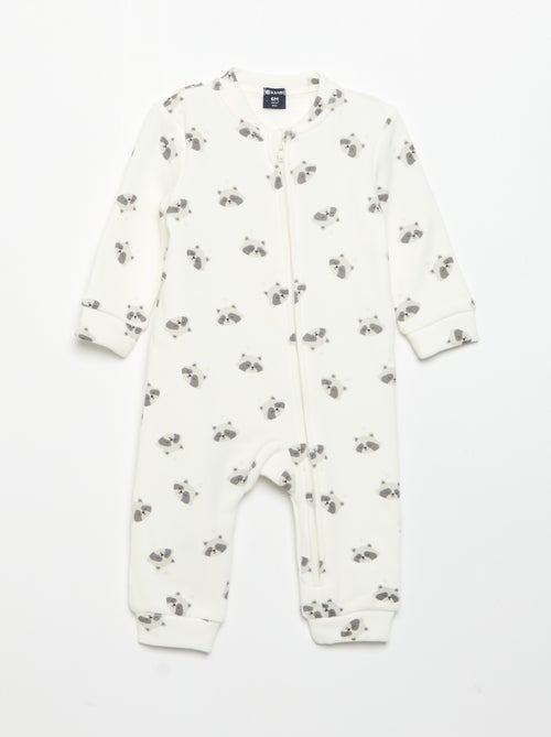 Pack de 2 pijamas enterizos de forro polar - Kiabi