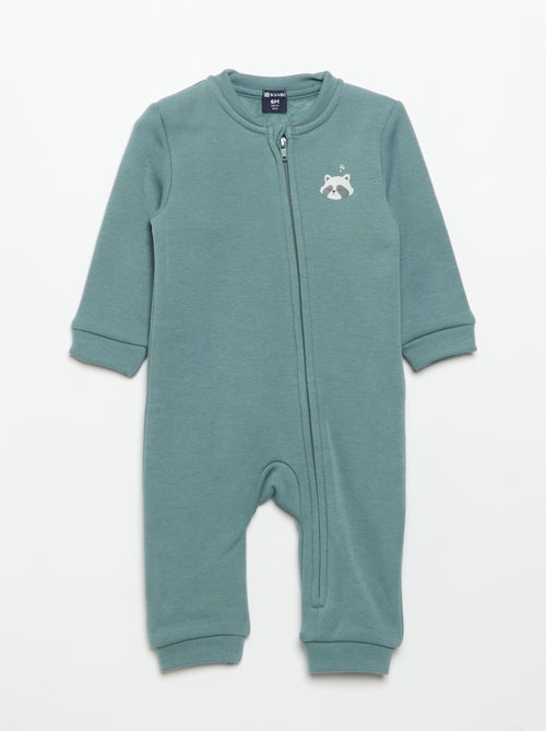 Pack de 2 pijamas enterizos de forro polar - Kiabi