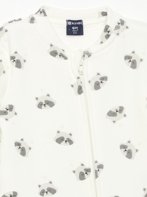 Pack de 2 pijamas enterizos de forro polar - Kiabi