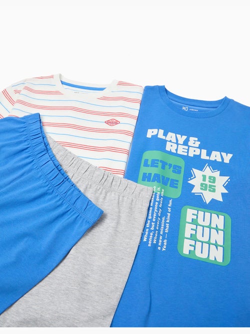 Pack de 2 pijamas, MO Fashion - Kiabi