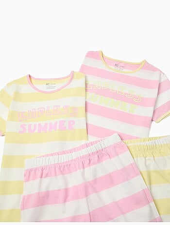 Pack de 2 pijamas, MO Fashion