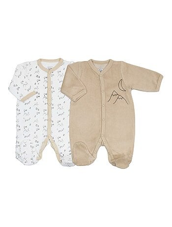 Pack de 2 pijamas montaña y bosque
