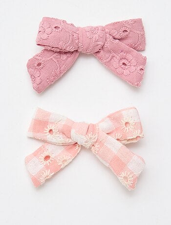 Pack de 2 pinzas de cocodrilo con lazo