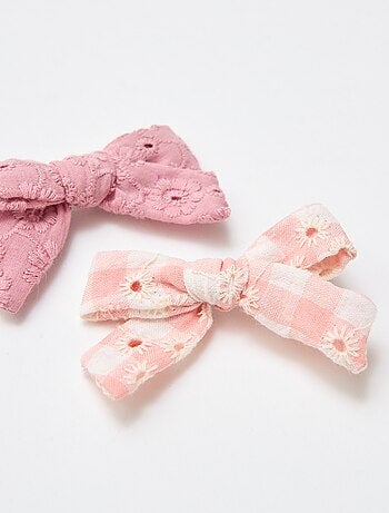 Pack de 2 pinzas de cocodrilo con lazo