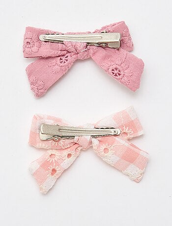 Pack de 2 pinzas de cocodrilo con lazo