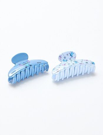 pack de 2 pinzas de pelo tipo cangrejo 'Stitch'