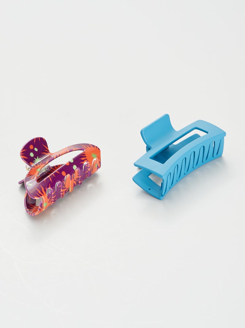 Pack de 2 pinzas de púas AZUL - Kiabi