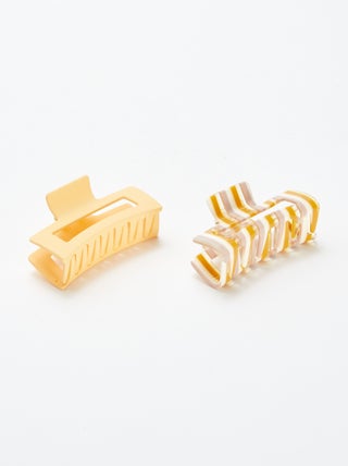 Pack de 2 pinzas de púas con forma de rectángulo