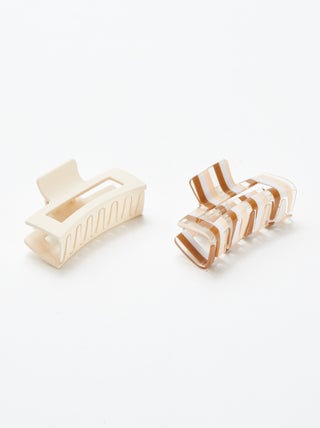 Pack de 2 pinzas de púas con forma de rectángulo