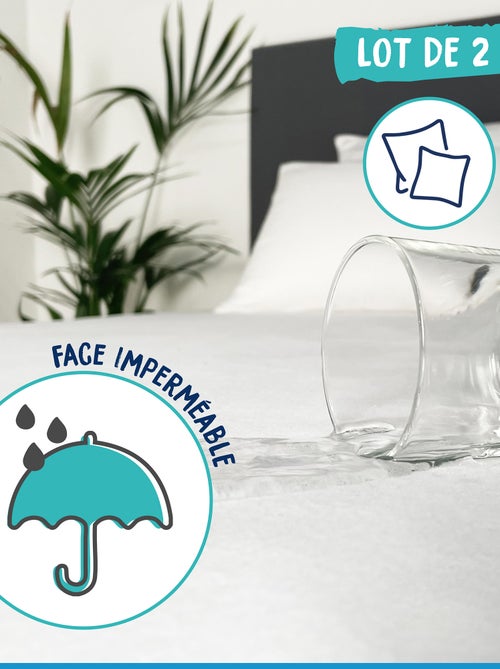 Pack de 2 protectores impermeables - Kiabi