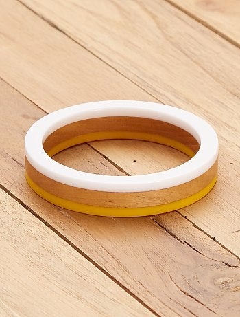 Pack de 2 pulseras redondas - Kiabi