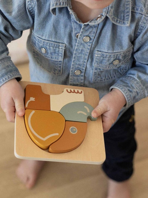 Pack de 2 puzles de madera - Kiabi