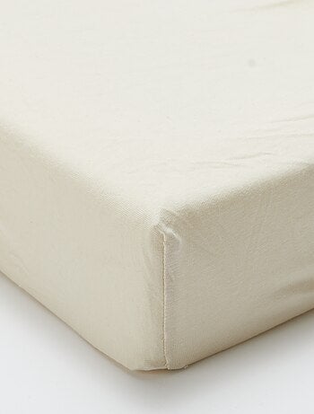 Pack de 2 sábanas bajeras para bebé (70x140) de punto - Kiabi Home