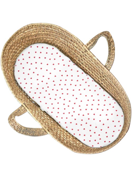Pack de 2 sábanas bajeras para capazo de gasa algodón | SEVIRA KIDS - Kiabi Pack de 2 sábanas bajeras para capazo de gasa algodón | SEVIRA KIDS - Kiabi
