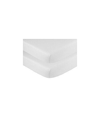 Pack de 2 sábanas bajeras para cuna de bebé