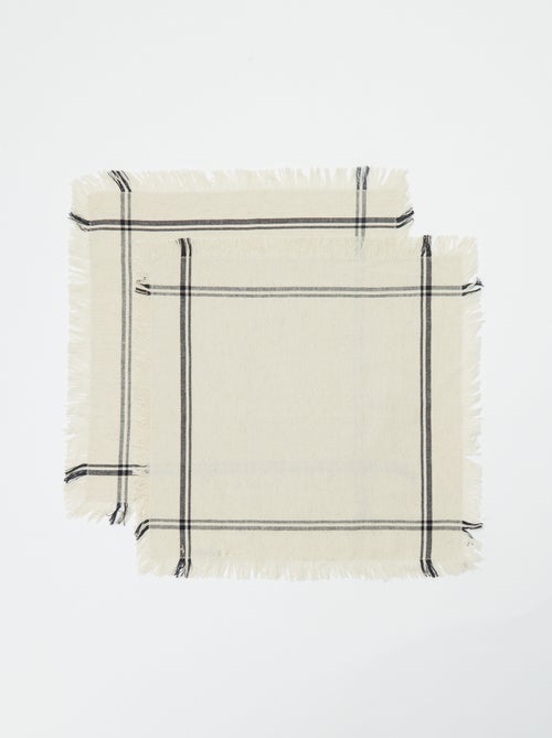 Pack de 2 servilletas - Kiabi Home - Kiabi