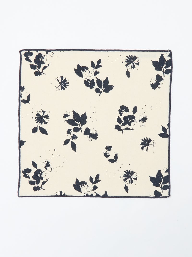 Pack de 2 servilletas de mesa (40x40 cm) - Kiabi Home Azul - Kiabi