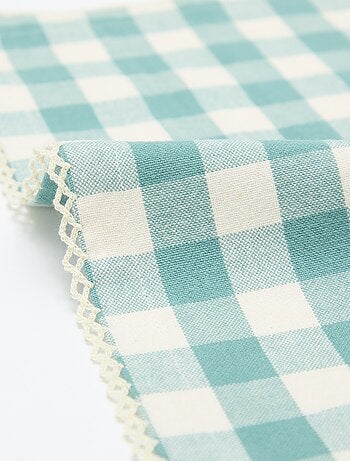 Pack de 2 servilletas de mesa a cuadros