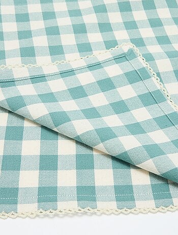 Pack de 2 servilletas de mesa a cuadros