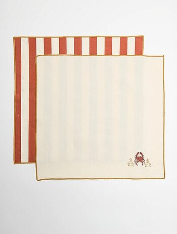 Pack de 2 servilletas de mesa