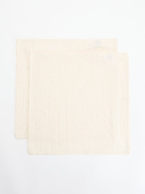 Pack de 2 servilletas de mesa - Kiabi