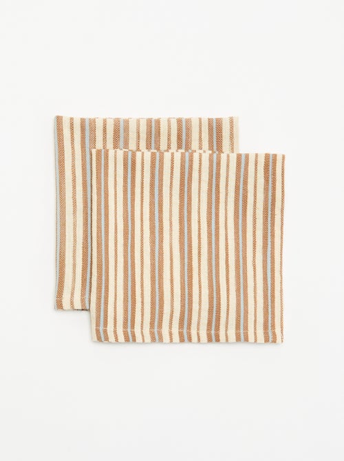 Pack de 2 servilletas de mesa - Kiabi
