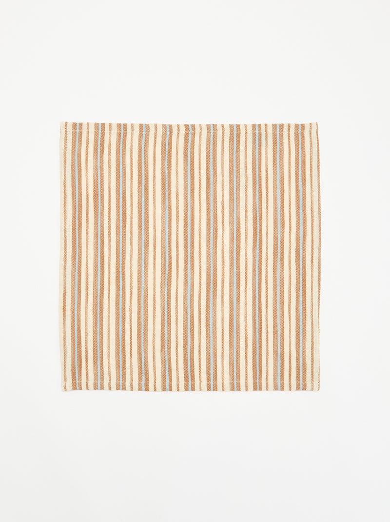 Pack de 2 servilletas de mesa Blanco - Kiabi