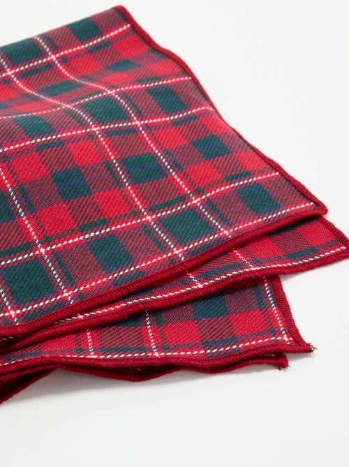 Pack de 2 servilletas de mesa estampadas - KIABI Home - Kiabi
