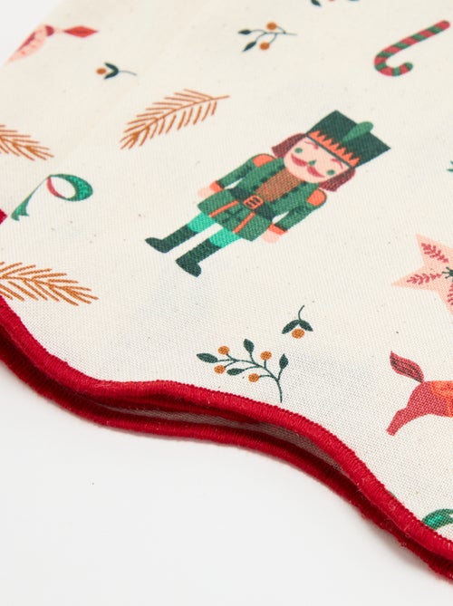 Pack de 2 servilletas de mesa estampadas 'Navidad' - KIABI Home - Kiabi
