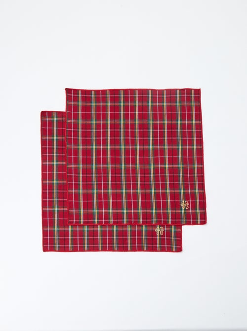 Pack de 2 servilletas de mesa 'Kiabi & Catherine Painvin' - Kiabi