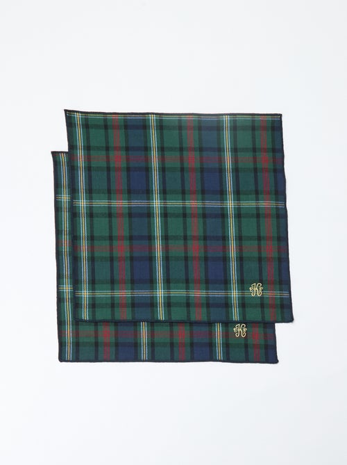 Pack de 2 servilletas de mesa 'Kiabi & Catherine Painvin' - Kiabi