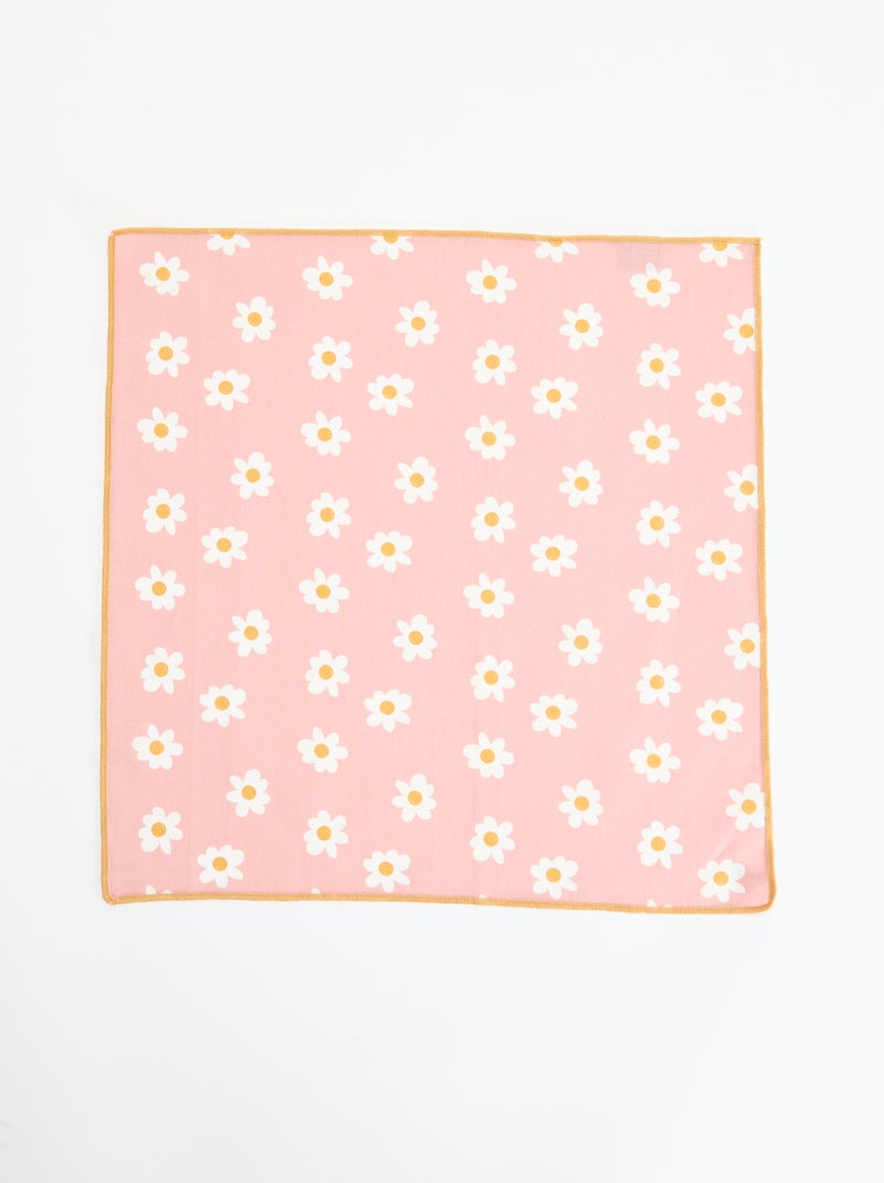 Pack de 2 servilletas de mesa Rosa - Kiabi