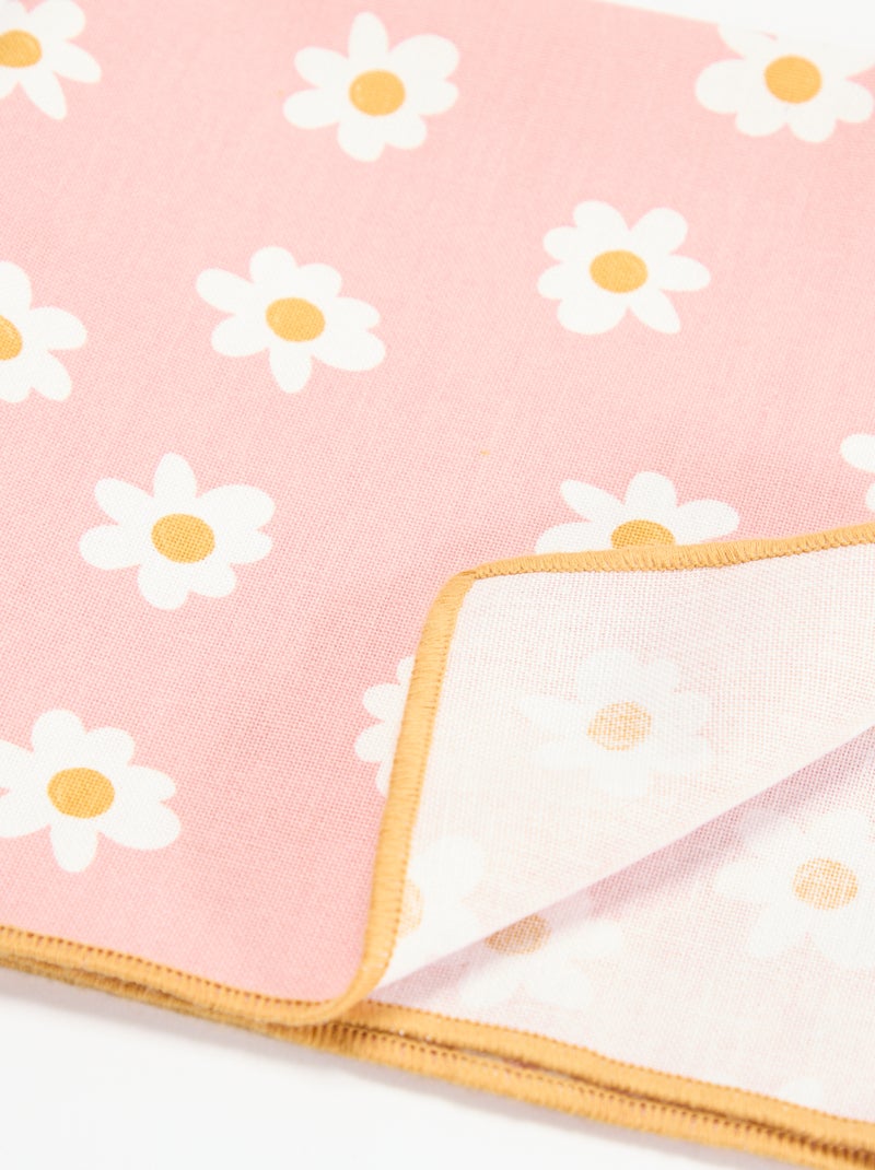 Pack de 2 servilletas de mesa Rosa - Kiabi