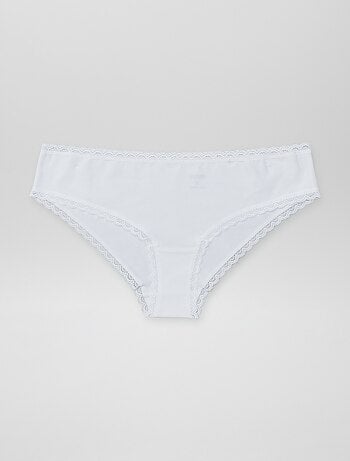Pack de 2 culottes de algodón