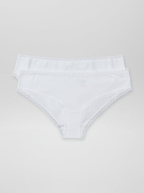 Pack de 2 shorties de algodón - Kiabi