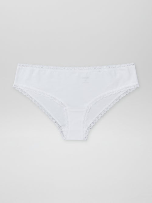 Pack de 2 shorties de algodón - Kiabi