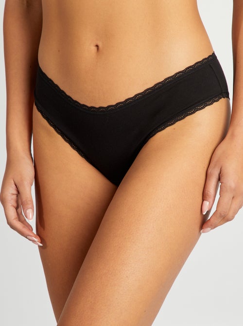 Pack de 2 shorties de algodón - Kiabi