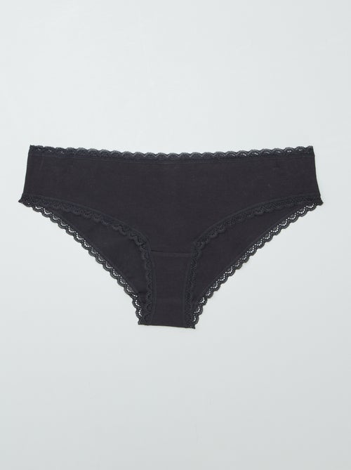 Pack de 2 shorties de algodón - Kiabi