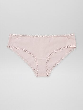 Pack de 2 culottes de algodón