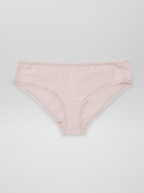 Pack de 2 shorties de algodón - Kiabi